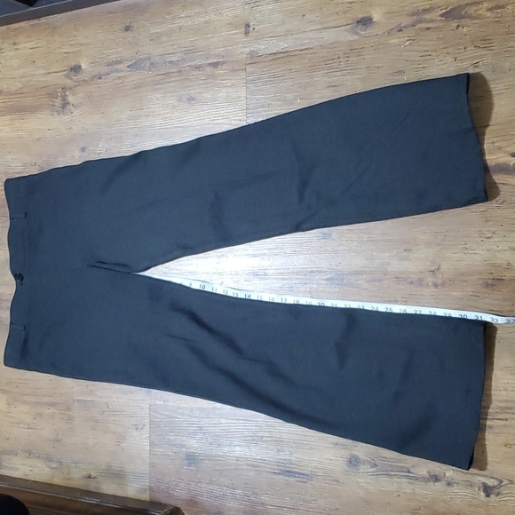 Betabrand Pants - Betabrand charcoal gray straight leg tall pull on stretch trouser pants euc